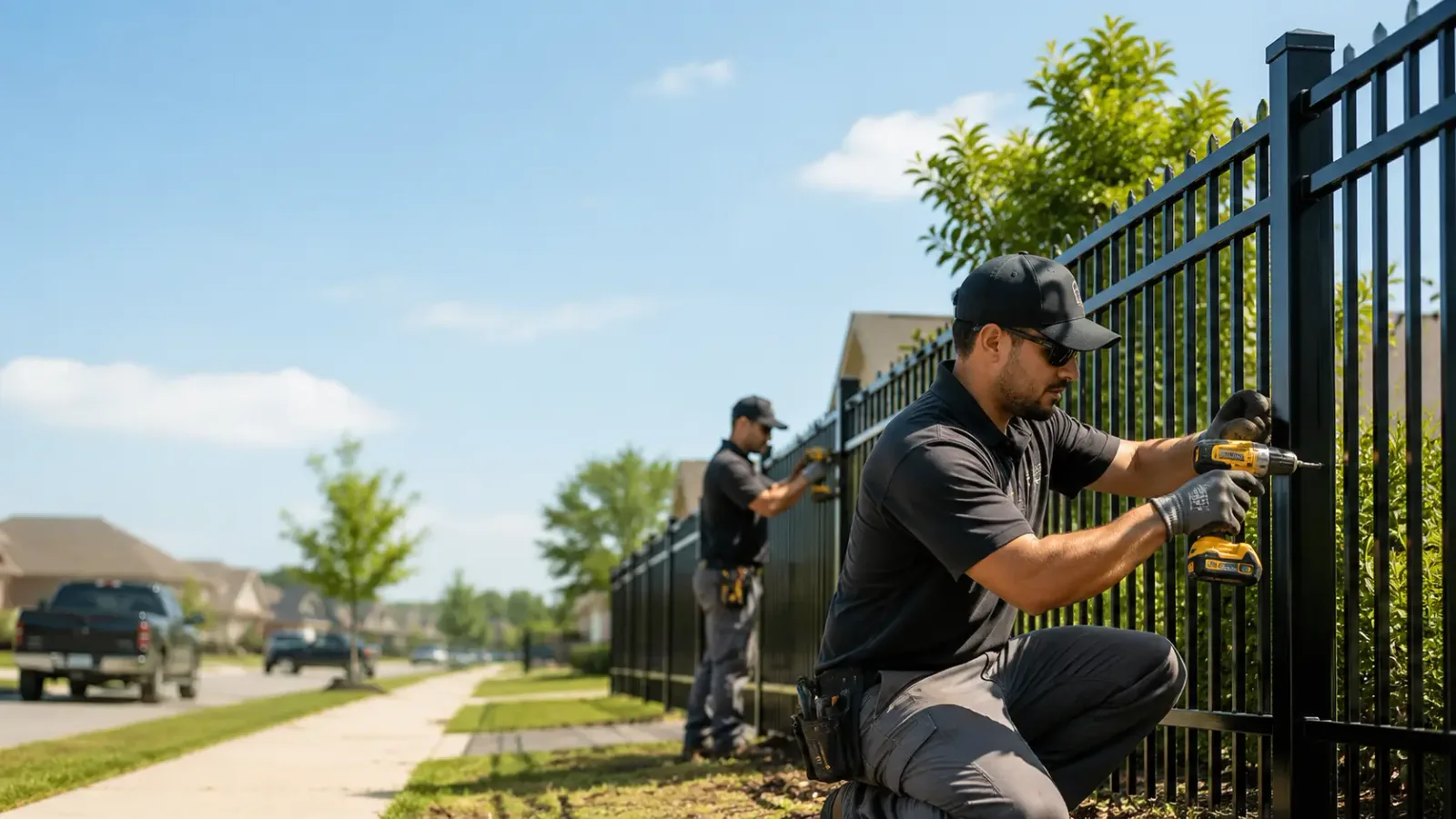 Metal Fence Installation in Franklin, IL